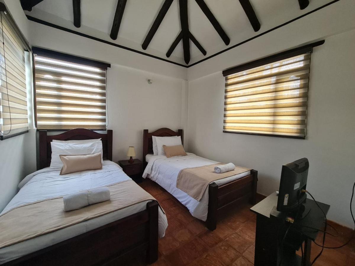 ビージャ・デ・レイバ Casa Campestre San Jorgeヴィラ エクステリア 写真