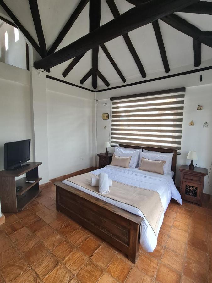 ビージャ・デ・レイバ Casa Campestre San Jorgeヴィラ エクステリア 写真