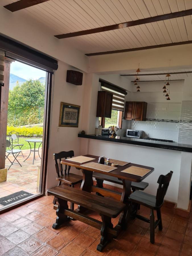 ビージャ・デ・レイバ Casa Campestre San Jorgeヴィラ エクステリア 写真